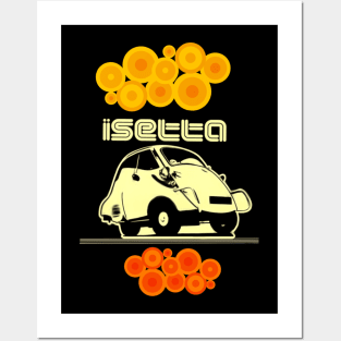 Isetta Bubble Car Posters and Art